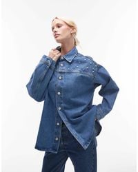 ASOS - – oversize-jeanshemd - Lyst