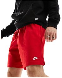 Nike - Club Knit Shorts - Lyst