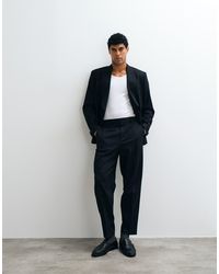 ASOS - Relaxed Tapered Suit Pants - Lyst