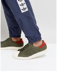 Lyst adidas Originals Superstar formadores en verde bz0567 en verde Lyst adidas Originals Superstar formadores en verde bz0567 en verde