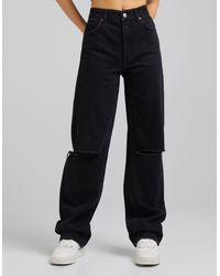 Bershka Straight-leg jeans for Women 
