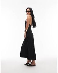 TOPSHOP - Cami Maxi Low Back Detail Dress - Lyst
