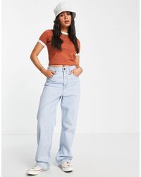 High Waist Tapered Jeans 