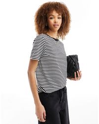 SELECTED - Femme Cotton Perfect T-shirt - Lyst