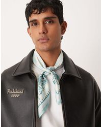 Prohibited - Rush - foulard à carreaux - matcha - Lyst