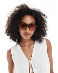 ASOS - Aviator Sunglasses - Lyst