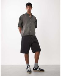 Jack & Jones - Alex baggy Denim Shorts - Lyst
