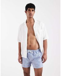 New Look - Mid Length Swim Shorts - Lyst