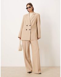 Y.A.S - Tailored Wide Leg Trouser Co-ord - Lyst