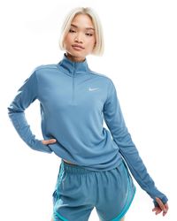Nike - – pacer dri-fit – langärmliges oberteil - Lyst
