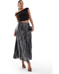ONLY - – plissee-maxirock - Lyst