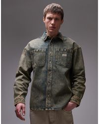 Dickies - Houston - chemise en jean à manches longues - indigo à délavage - Lyst