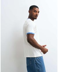 ASOS - Regular Fit T-shirt With Contrast Ringer - Lyst