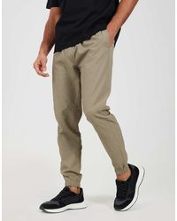 Brave Soul - Seersucker Cuffed Trousers - Lyst
