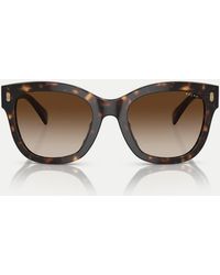 Ralph - Ra5301U Oval Sunglasses With Lens - Lyst