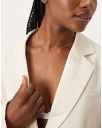 Orelia - Simple 16" Chain Necklace - Lyst
