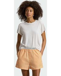 Polo Ralph Lauren - Seersucker Separate Sleep Boxer With Elastic - Lyst
