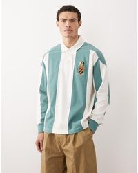 Abercrombie & Fitch - Long Sleeve Rugby Polo - Lyst