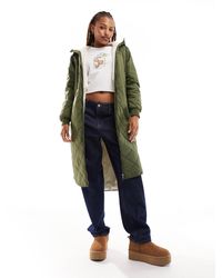 ONLY - – langer steppmantel - Lyst