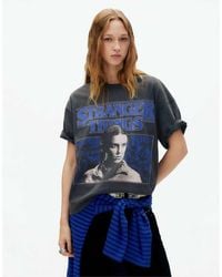 Pull&Bear - Stranger Things T-Shirt - Lyst
