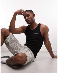PEGADOR - Ribbed Logo Vest - Lyst