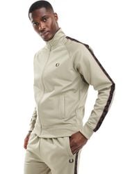 Fred Perry - Co-ord Contrast Tape Track Jacket - Lyst