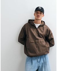 Umbro - Cagoule à carreaux - Lyst