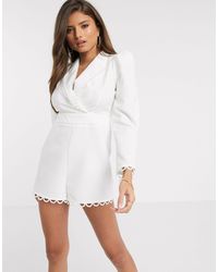 asos river island playsuit