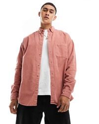 ASOS - – oversize-cordhemd im stil der 90er-jahre - Lyst