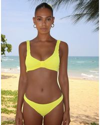 Moda Minx - Scrunch Knot Crop Top - Lyst