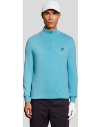Lyle & Scott - Performance 1/4 Zip Jumper - Lyst
