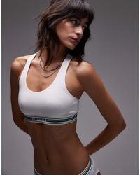 Lacoste - Jersey Sports Bra - Lyst