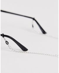 ASOS Chaîne pour lunettes de soleil - Métallisé