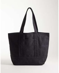 ASOS - Maxi Borsa Nera - Lyst
