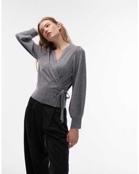 & Other Stories - Pure Wool Wrap Cardigan - Lyst