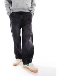 Pull&Bear - Skater Fit Washed Jeans - Lyst