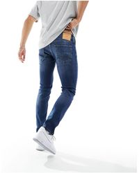Jack & Jones - Intelligence – liam – eng geschnittene stretch-jeans - Lyst