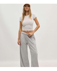 Stradivarius - Tall Wide-leg jogger Trousers - Lyst