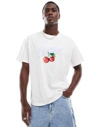 Pull&Bear - Stwd Cherry Printed T-shirt - Lyst