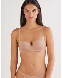 Intimissimi - Sofia Ultralight Cotton Balconette Bra - Lyst