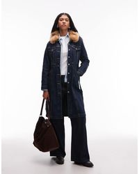 Levi's - Maxi Denim Truckerjack - Lyst