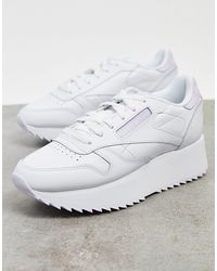 Reebok Classic Leather Sneakers For Women Up To 64 Off At Lyst Com