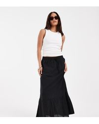 Vero Moda - Dobby Texture Boho Maxi Skirt - Lyst