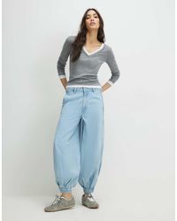 River Island - Balloon Leg Jeans - Lyst
