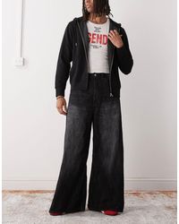 Cheap Monday - Rad Super Wide Leg Skater Jeans - Lyst