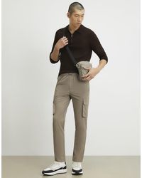 River Island - Skinny Fit Cargo Trousers - Lyst