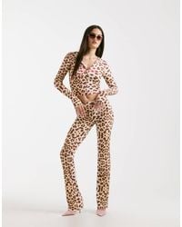 I.AM.GIA - Blare Logo Back Print Contrast Stitch Track Pants - Lyst