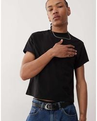 Reclaimed Vintage - Slim Crop Boxy Oversized T-shirt - Lyst