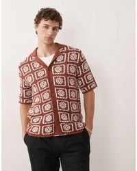 Only & Sons - Crochet Shirt - Lyst