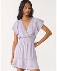 Stradivarius - – kurzes, fließendes kleid - Lyst